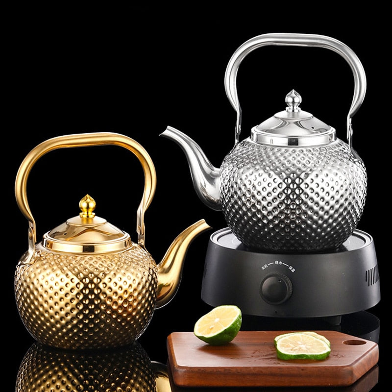 1.2/1.5/2L Teapot Stainless Steel Water Tea Kettle